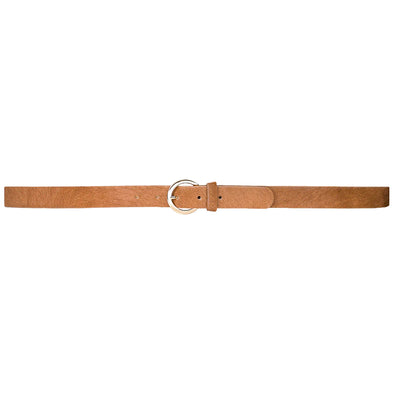 Streets Ahead Timmy Calf Hair Belt - Tan