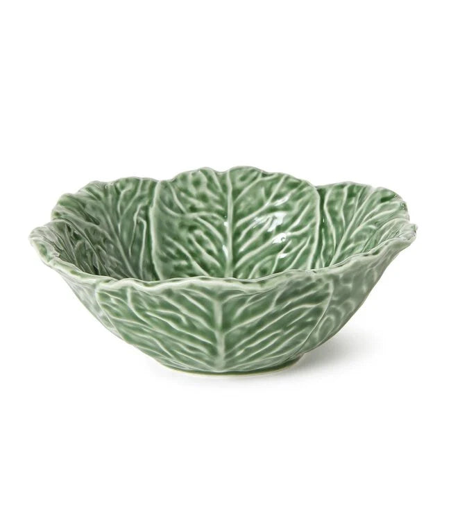 Two's Company Cruciferous Leaf Textured Bowl
