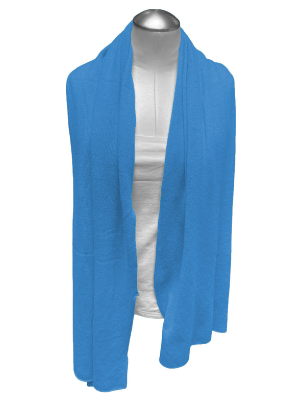 Pure Amici Cashmere Wrap - Blue