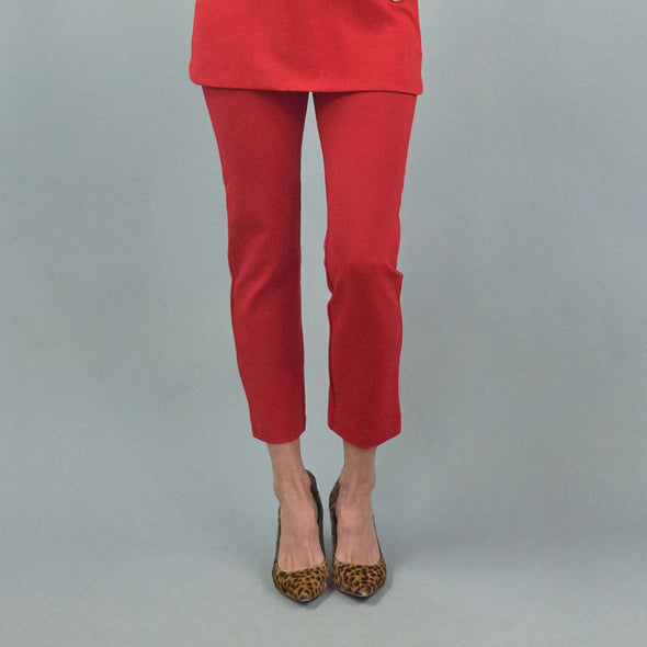 Swizzle Pant - Red Ponte