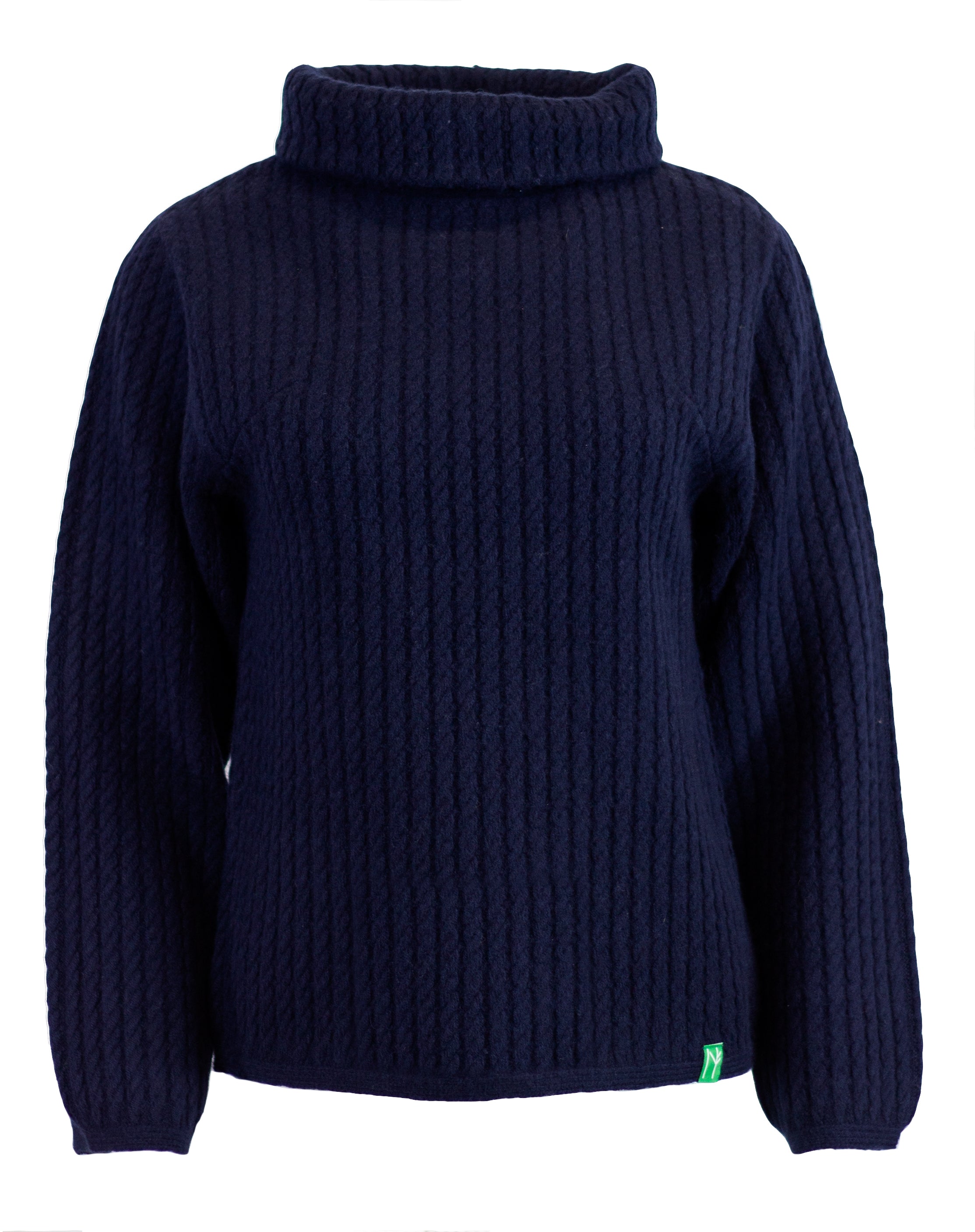 Tilly Cable Knit Sweater - Navy Blue – CK Bradley