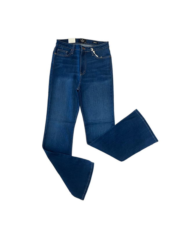LTJ Florence Classic Bootcut Jeans (Dark Wash)