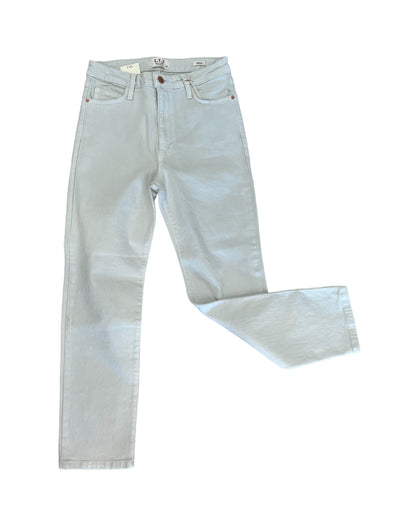 LTJ Siena High Rise Straight Jeans - Sand