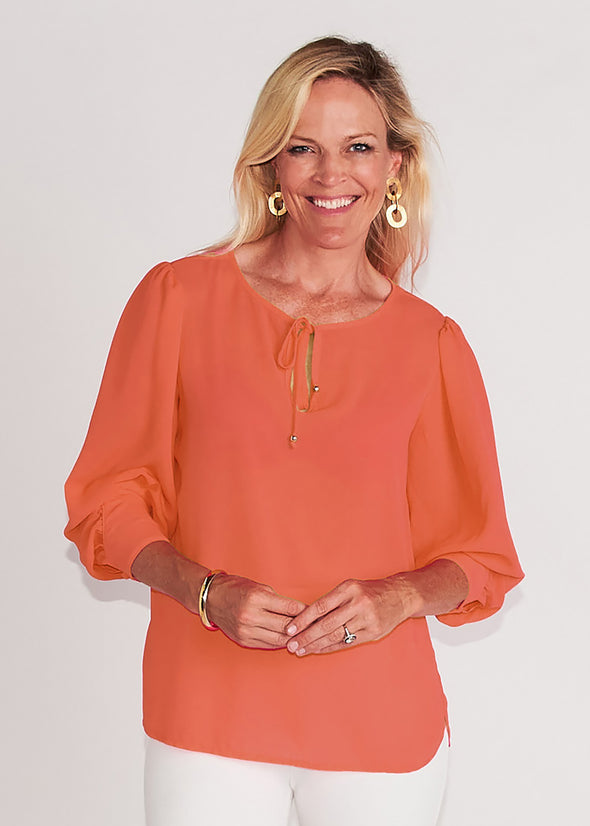 Carmen Blouse - Orange