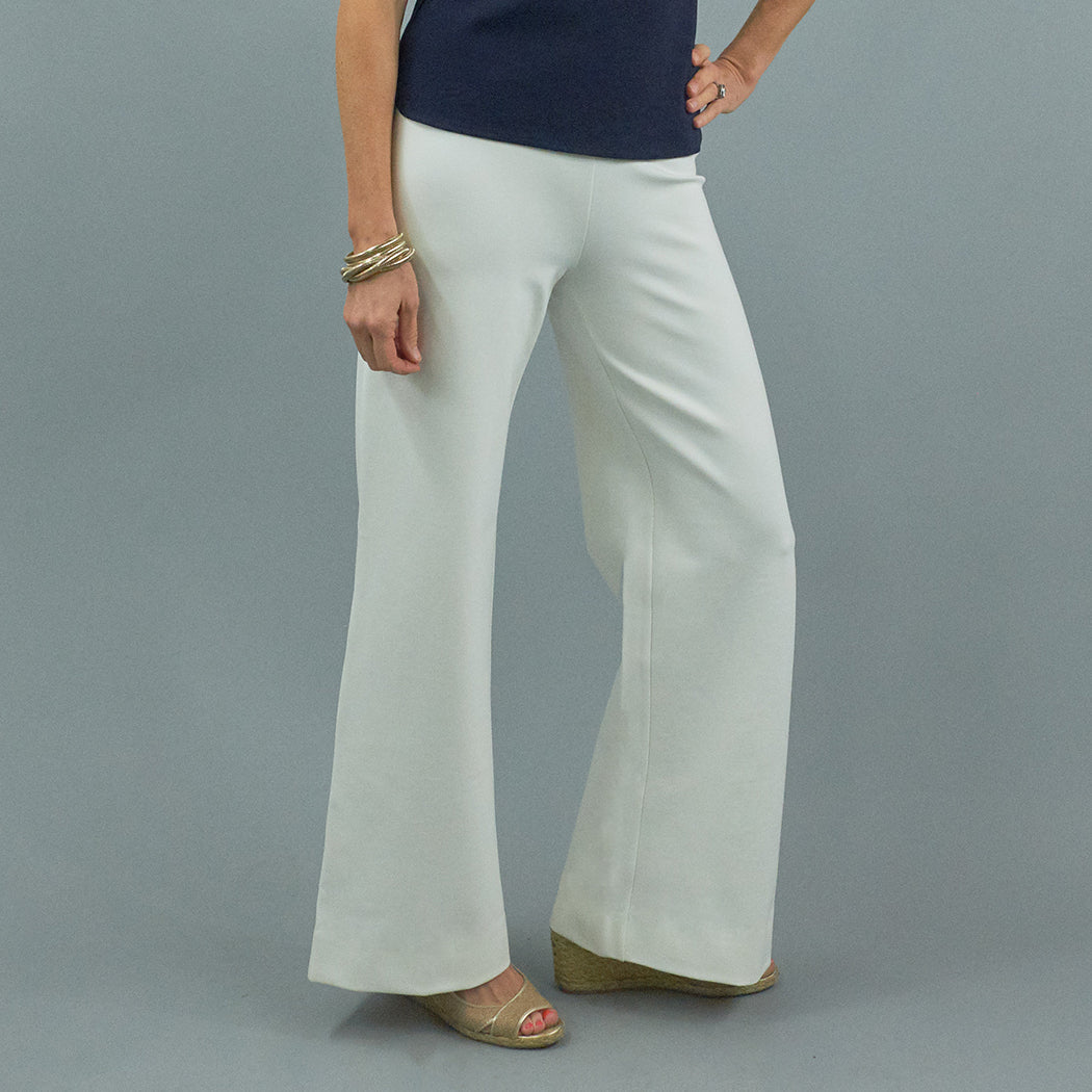 Jaguar Pant - White Ponte – CK Bradley