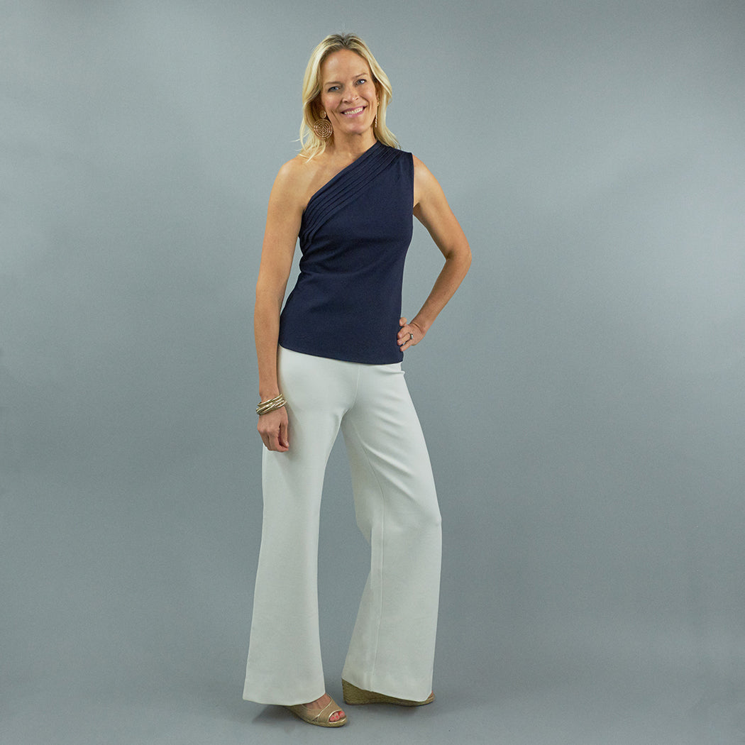 Jaguar Pant - White Ponte – CK Bradley Jaguar Pant - White Ponte – CK Bradley