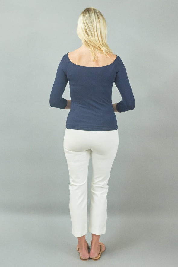 Triana Long Sleeve - Navy Blue Jersey