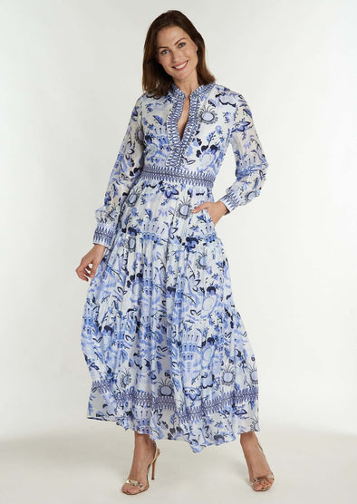Annabelle Maxi - Falconer Blue