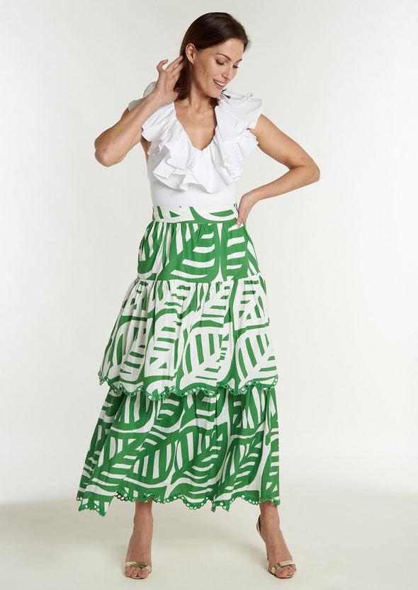 Shelley Skirt - Windsong Kelly Green