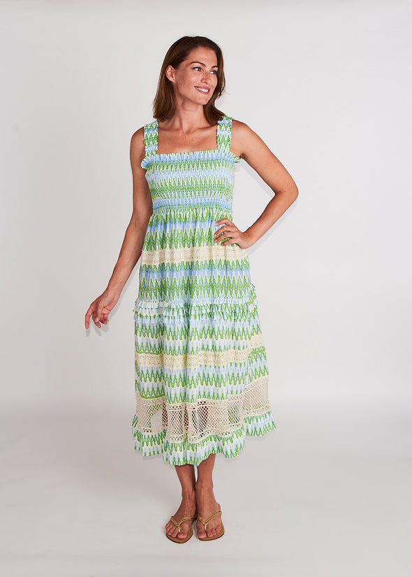 Palma Dress - Gallatin Periwinkle Blue