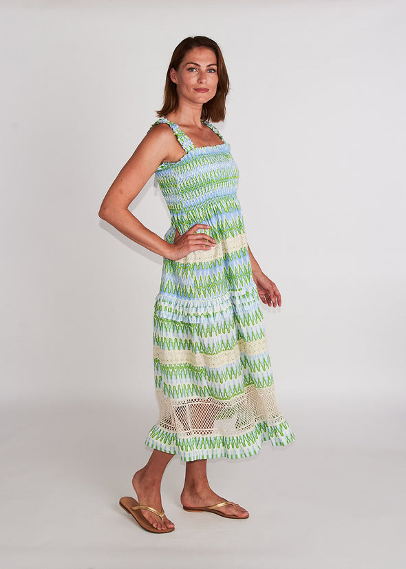 Palma Dress - Gallatin Periwinkle Blue