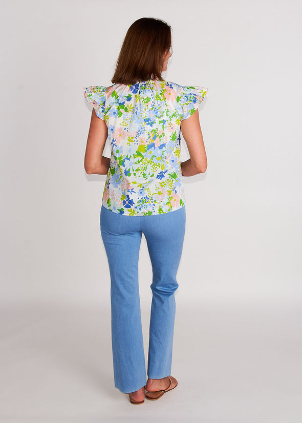 Kimball Top - Poppy Pastel