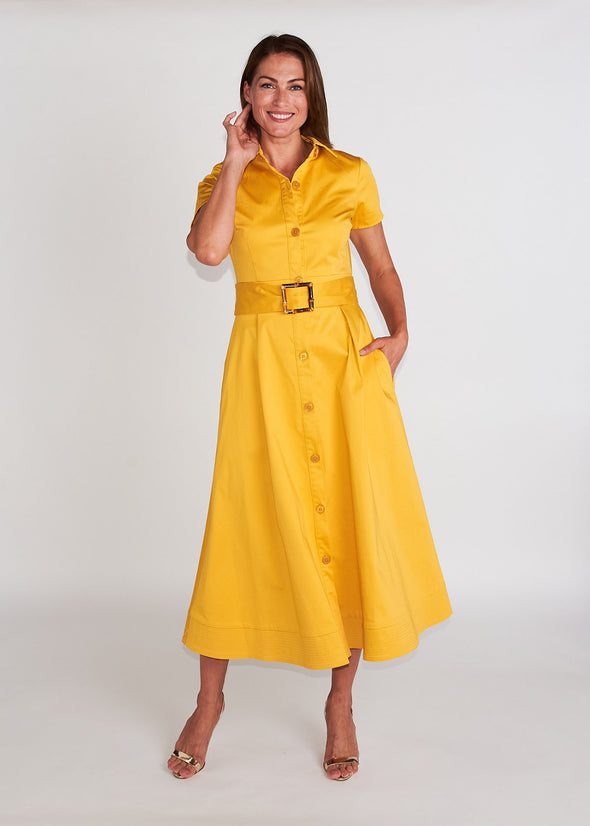 Monaco Dress - Yellow