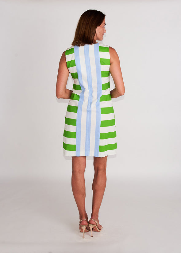 Lanier Shift - Sloane Baby Blue Stripe