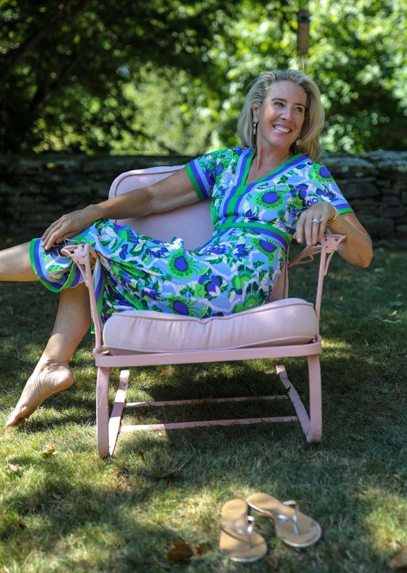 Leland Dress - Falconer Indigo
