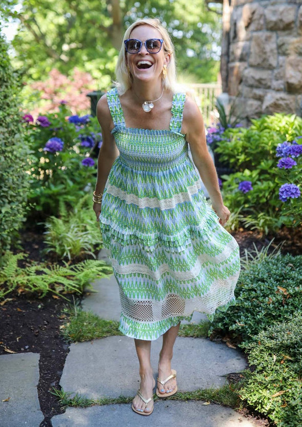 Palma Dress - Gallatin Periwinkle Blue