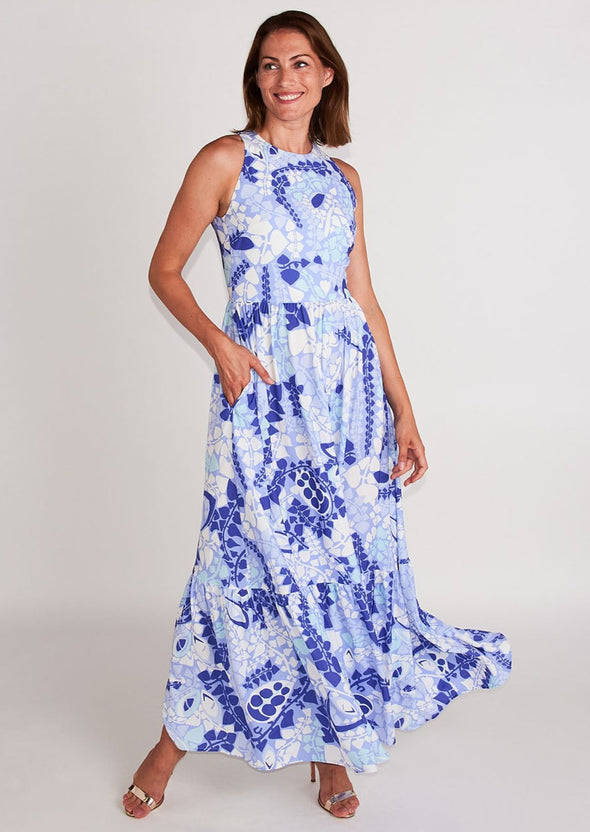 Trocadero Maxi - Spades Periwinkle Blue