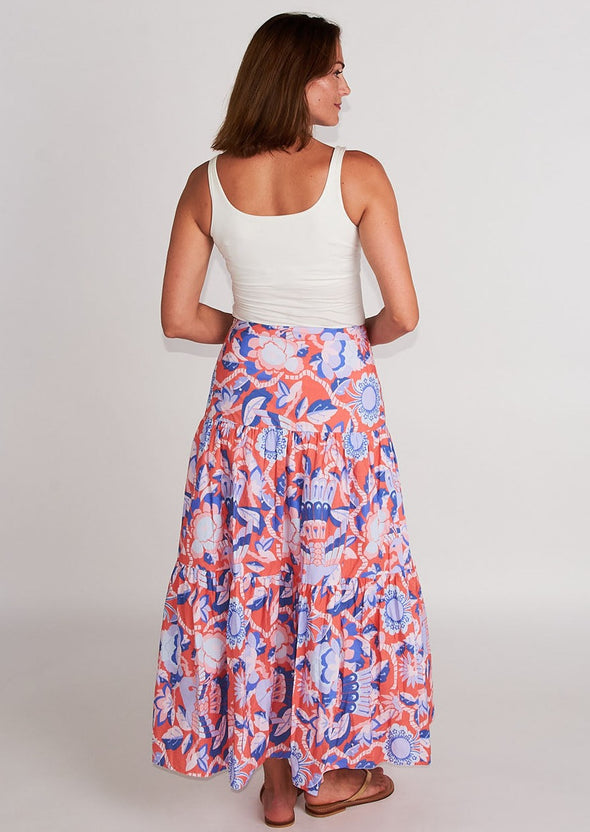 Samana Skirt - Falconer Coral