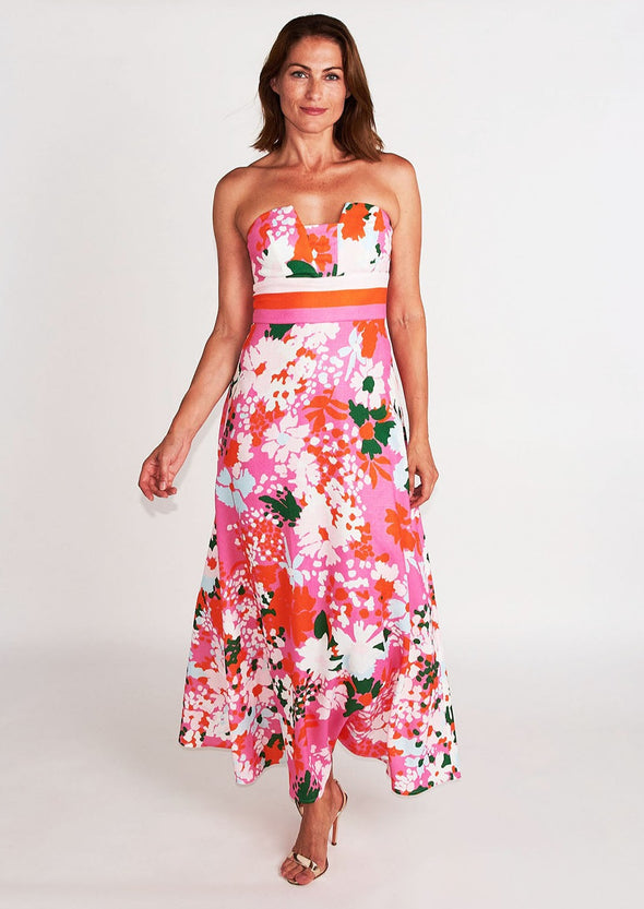 Cece Gown - Poppy Pink