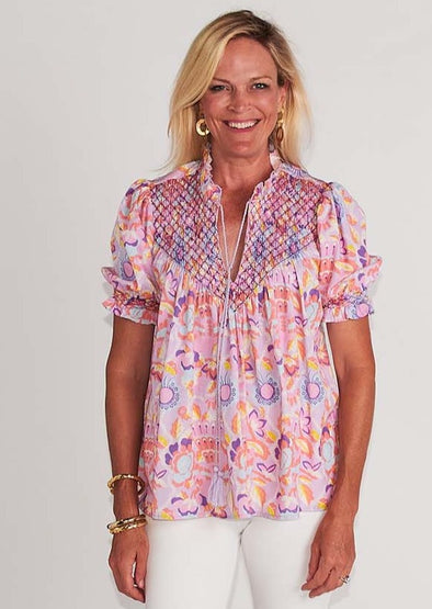 Cayman Top - Falconer Lavender