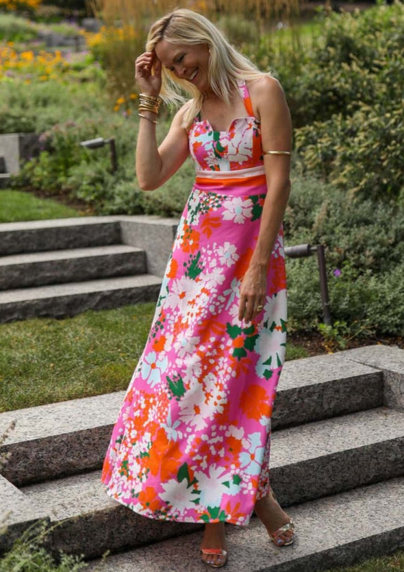 Cece Gown - Poppy Pink