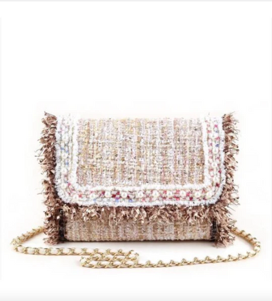 Cristina Sabatini Carrie Crossbody Bag - Beige