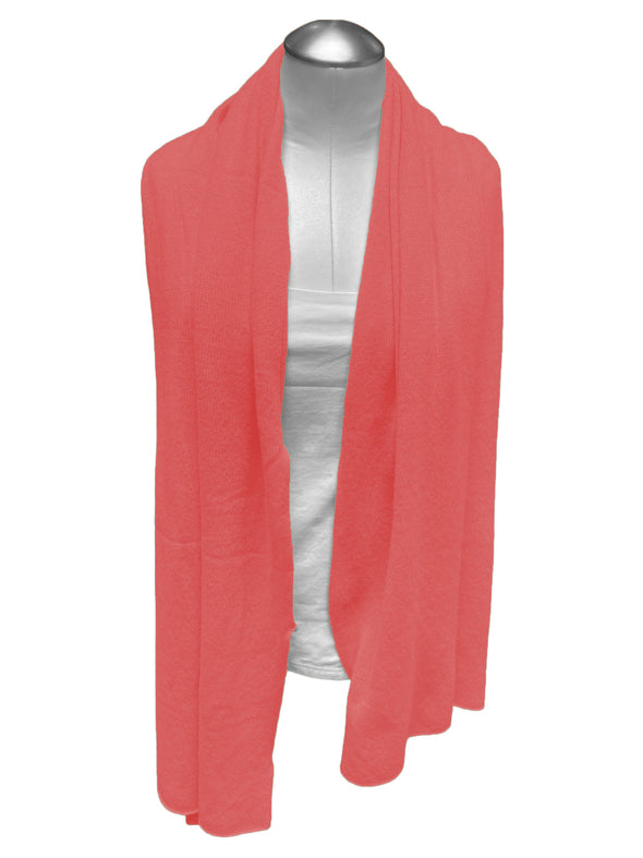 Pure Amici Cashmere Wrap - Tang