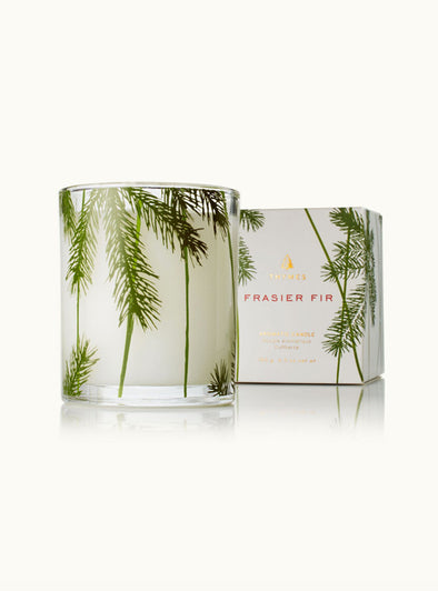 Frasier Fir Poured Candle - Pine Needle Design