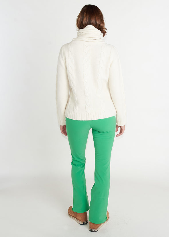Tilly Cable Knit Sweater - Off White