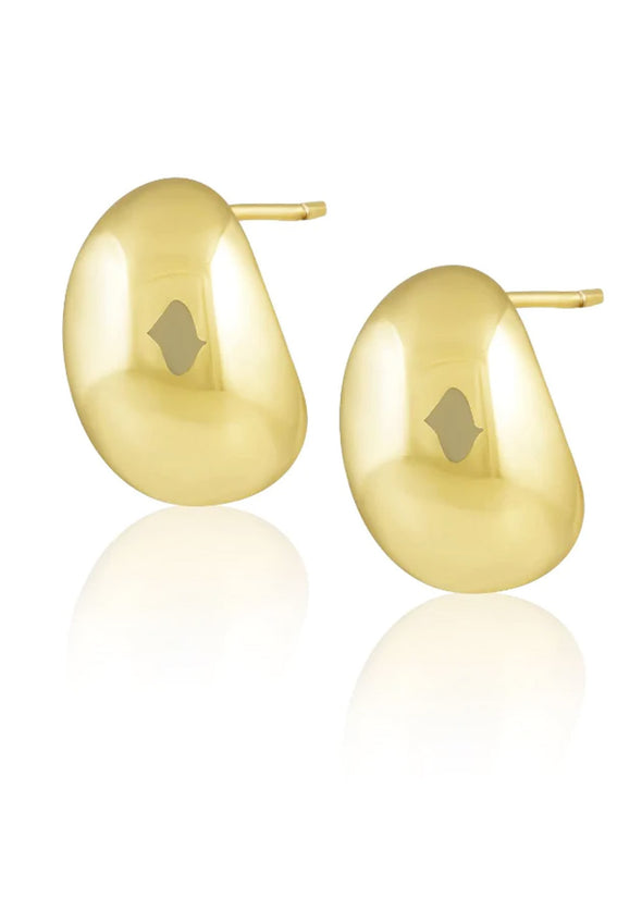 Sahira Harlow 0.5" Studs - Gold