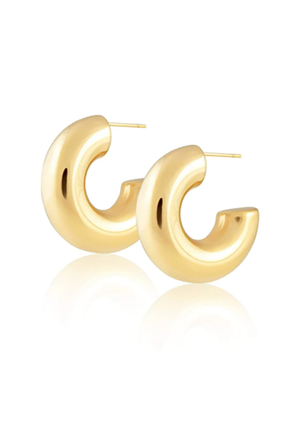 Sahira Jojo Tube Hoop - Gold