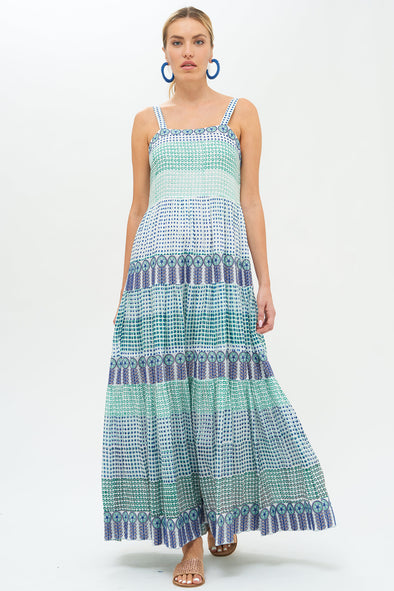 Oliphant Strappy Maxi - Green Astrid